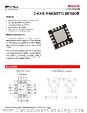 HMC1052L datasheet pdf Honeywell Sensing