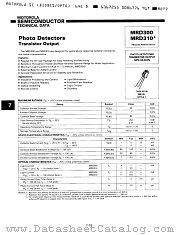 MRD300 datasheet pdf Motorola