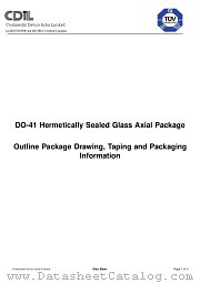 DO-41 datasheet pdf Continental Device India Limited