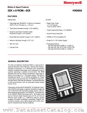HX6656-BFC datasheet pdf Honeywell Sensing