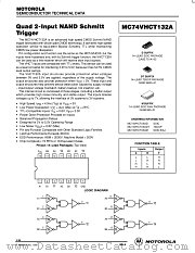 MC74VHCT132AM datasheet pdf ON Semiconductor