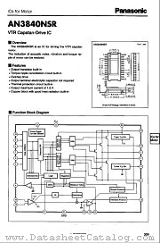 AN3840NSR datasheet pdf Panasonic