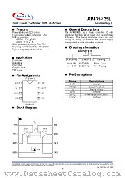 AP435S datasheet pdf Anachip