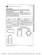 54F257AFM datasheet pdf National Semiconductor