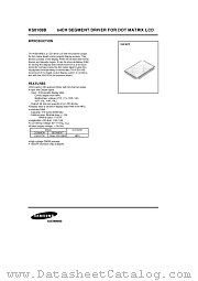 KS0108B datasheet pdf Samsung Electronic