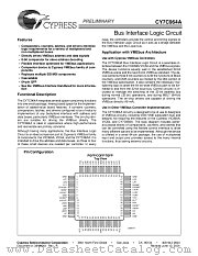 CY7C964A-UMB datasheet pdf Cypress