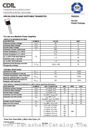 TN2222A datasheet pdf Continental Device India Limited