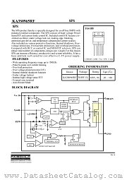 KA3S0965RF datasheet pdf Fairchild Semiconductor