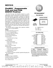 NCV7510DWR2 datasheet pdf ON Semiconductor