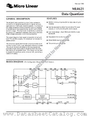 ML4621CQ datasheet pdf Micro Linear