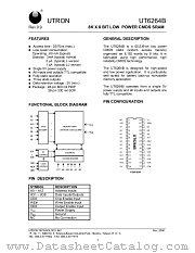 UT6264BSC-35L datasheet pdf UTRON Technology