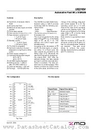 U62H64SK35G1 datasheet pdf ZMD