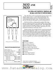 UGL3132U datasheet pdf Allegro MicroSystems