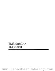 TMS9981 datasheet pdf etc