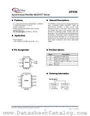 AP436 datasheet pdf Anachip