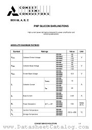 BDX66B datasheet pdf Comset Semiconductors