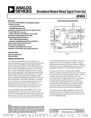 AD9866CHIPS datasheet pdf Analog Devices