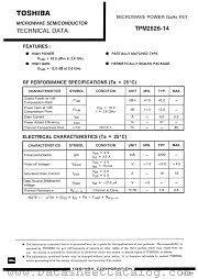 TPM2626-14 datasheet pdf TOSHIBA
