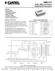 ADS-117MC datasheet pdf Datel