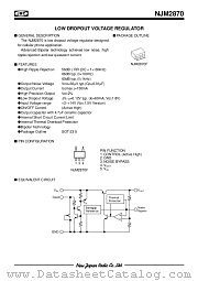 NJM2870F datasheet pdf New Japan Radio