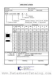 FLM-160808-R22K-B datasheet pdf etc
