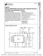 LM3310SQX datasheet pdf National Semiconductor