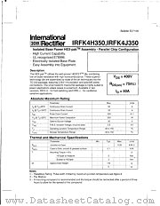 IRFK4J054 datasheet pdf International Rectifier
