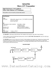 MFJ-8704 datasheet pdf etc