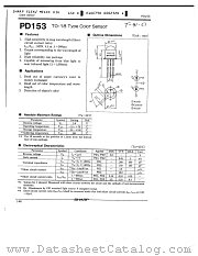 PD153 datasheet pdf SHARP