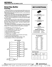 MC74VHCT540ADT datasheet pdf ON Semiconductor