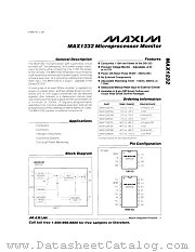 MAX1232CWE datasheet pdf MAXIM - Dallas Semiconductor
