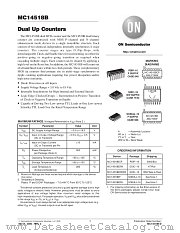 MC14518 datasheet pdf ON Semiconductor