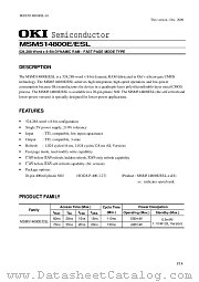 MSM514800E datasheet pdf OKI electronic componets