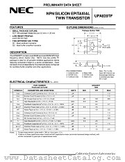 UPA839TF-T1 datasheet pdf NEC