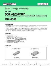 MB40568PF datasheet pdf Fujitsu Microelectronics