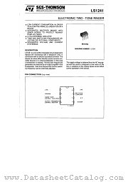 LS1241 datasheet pdf ST Microelectronics