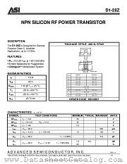 D1-28Z datasheet pdf Advanced Semiconductor