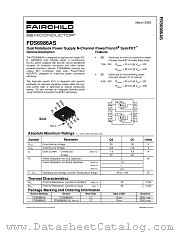 FDS6986AS datasheet pdf Fairchild Semiconductor