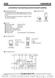 NJM2388F datasheet pdf New Japan Radio
