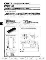 MSM5188 datasheet pdf OKI electronic componets