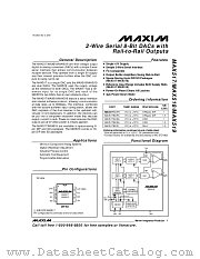 MAX518AESA datasheet pdf MAXIM - Dallas Semiconductor