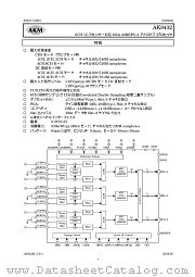 AK8432 datasheet pdf Asahi Kasei Microsystems