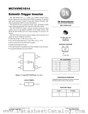 MC74VHC1G14 datasheet pdf ON Semiconductor