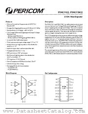 PI90LV022LE datasheet pdf Pericom Technology