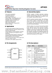 AP1623SA datasheet pdf Anachip