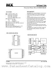 MX66C256MI-10 datasheet pdf Macronix International