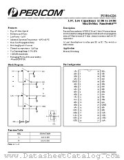 PI3B16226BE datasheet pdf Pericom Technology