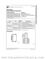 74F544MSA datasheet pdf National Semiconductor