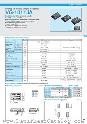 VG-1011JA datasheet pdf etc