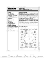 EL4332CS datasheet pdf Elantec Semiconductor